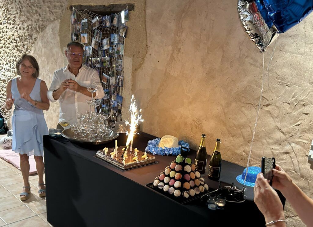 Soirée Retraite pour Gérard au domaine de la petite chauvière